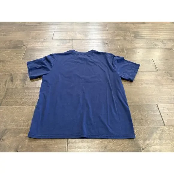 ROMWE Mens Navy Social Skills Making New Friends Graphic T-Shirt Size M MEDIUM - Picture 3 of 8